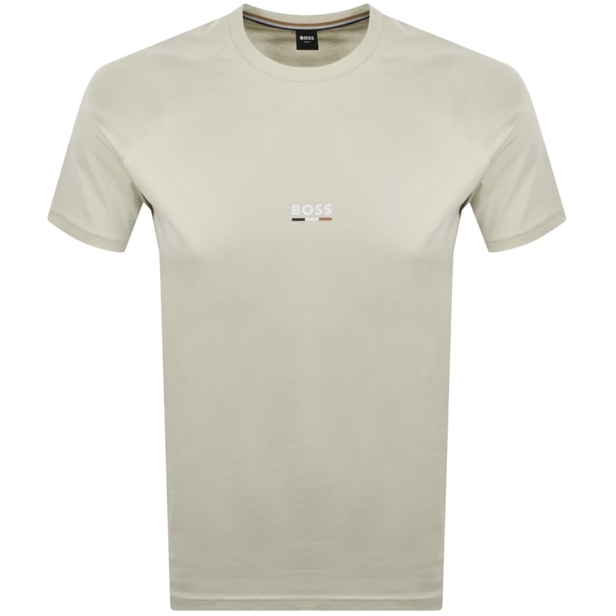 BOSS Slim Fit T Shirt Beige | Mainline Menswear x